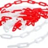 BGS technic Chaîne de barrage | Rouge - blanc | Matière plastique | 5 m
