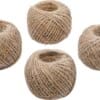 BGS technic Jeu de ficelle d’emballage | 1 mm x 45 m | 4 pièces