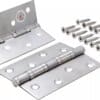 BGS technic Jeu de charnières | Acier inoxydable | 100 x 40 mm | 2 pièces