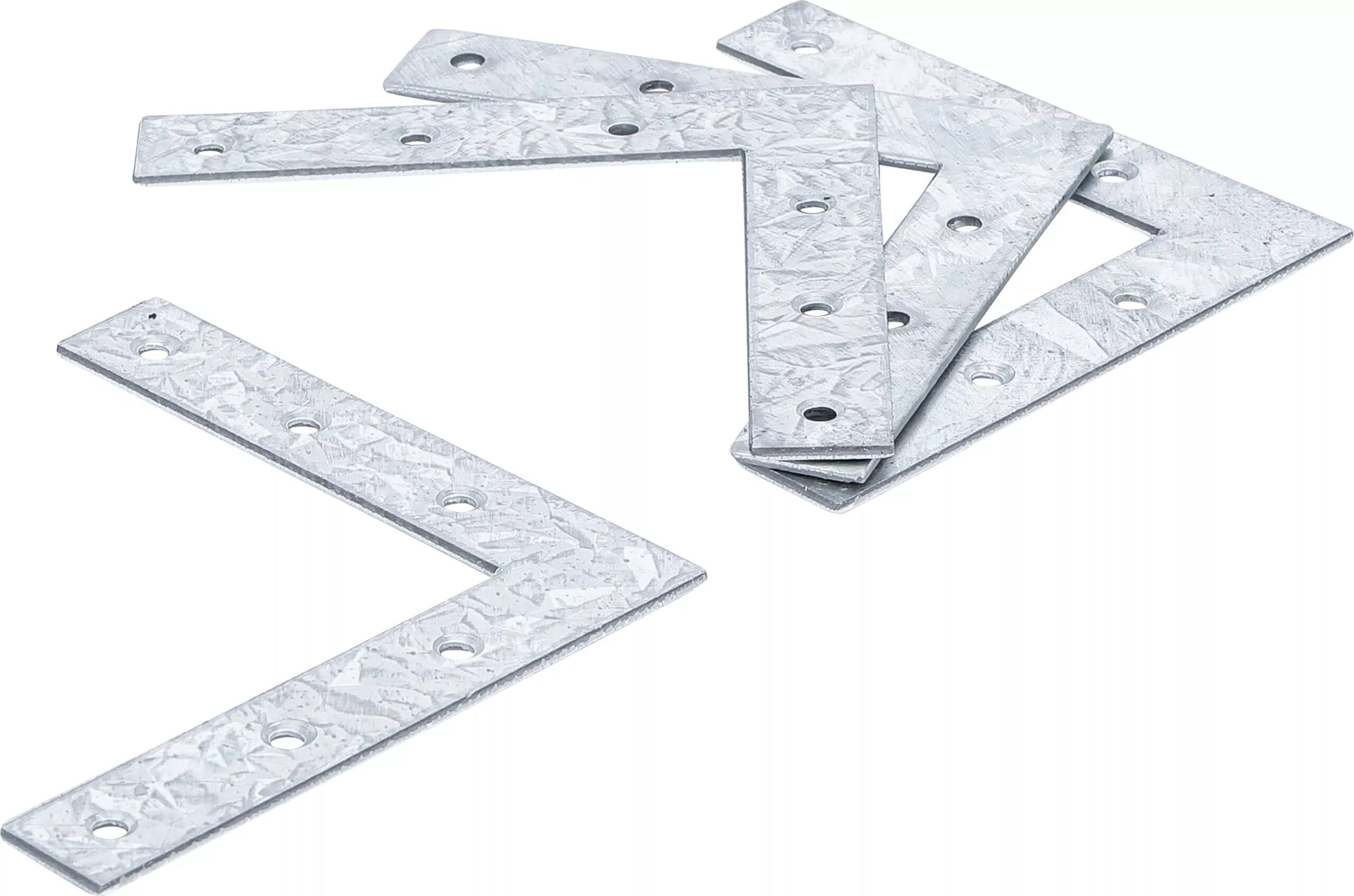 BGS technic Équerre L | 100 x 100 x 15 mm | 4 pièces