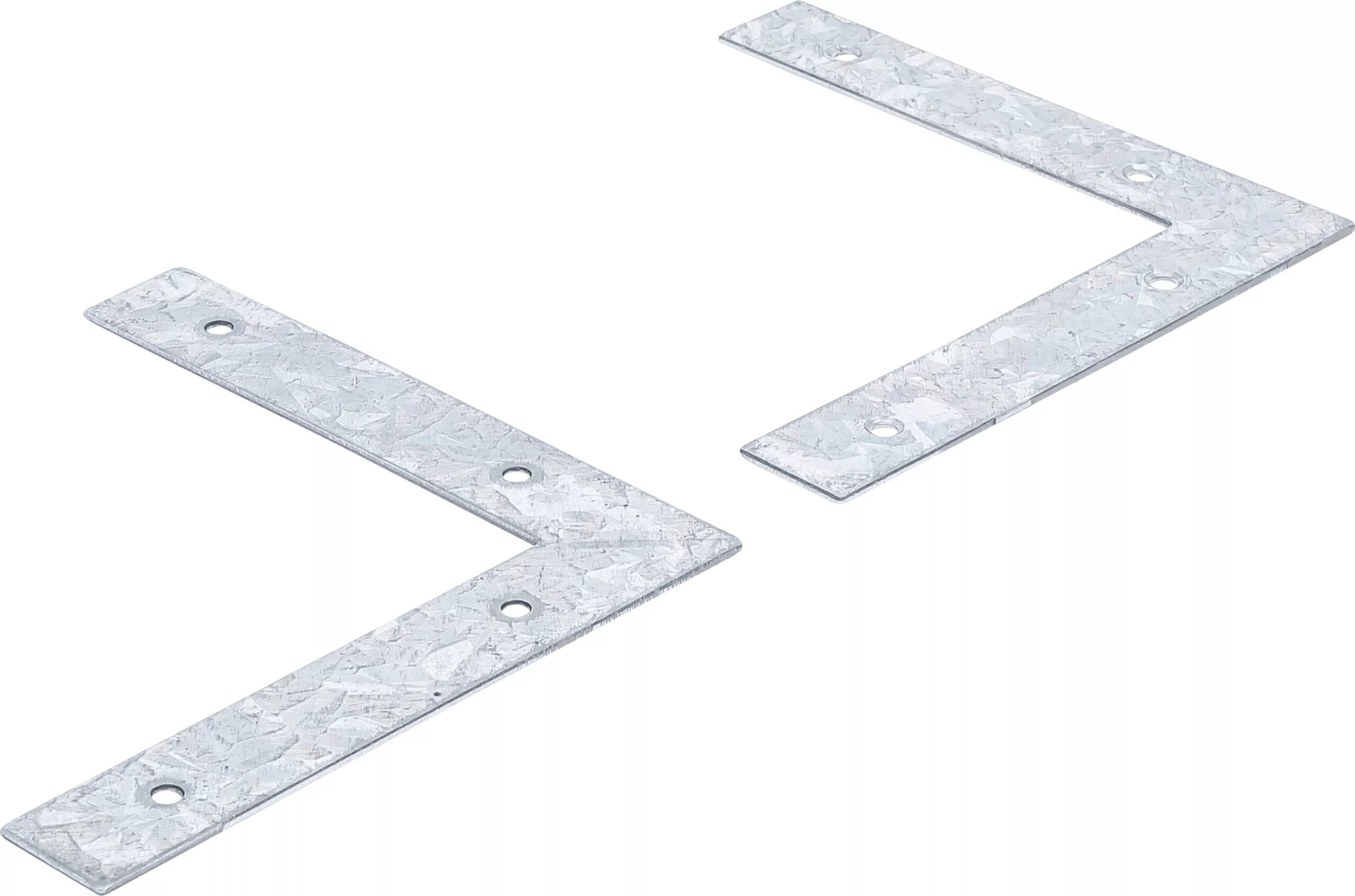 BGS technic Équerre L | 150 x 150 x 25 mm | 2 pièces