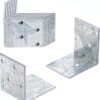 BGS technic Connecteur d’angle | 50 x 50 x 40 mm | 10 pièces