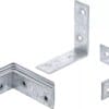 BGS technic Jeu d'équerre pour chaise | 60 x 60 x 20 mm | 8 pièces