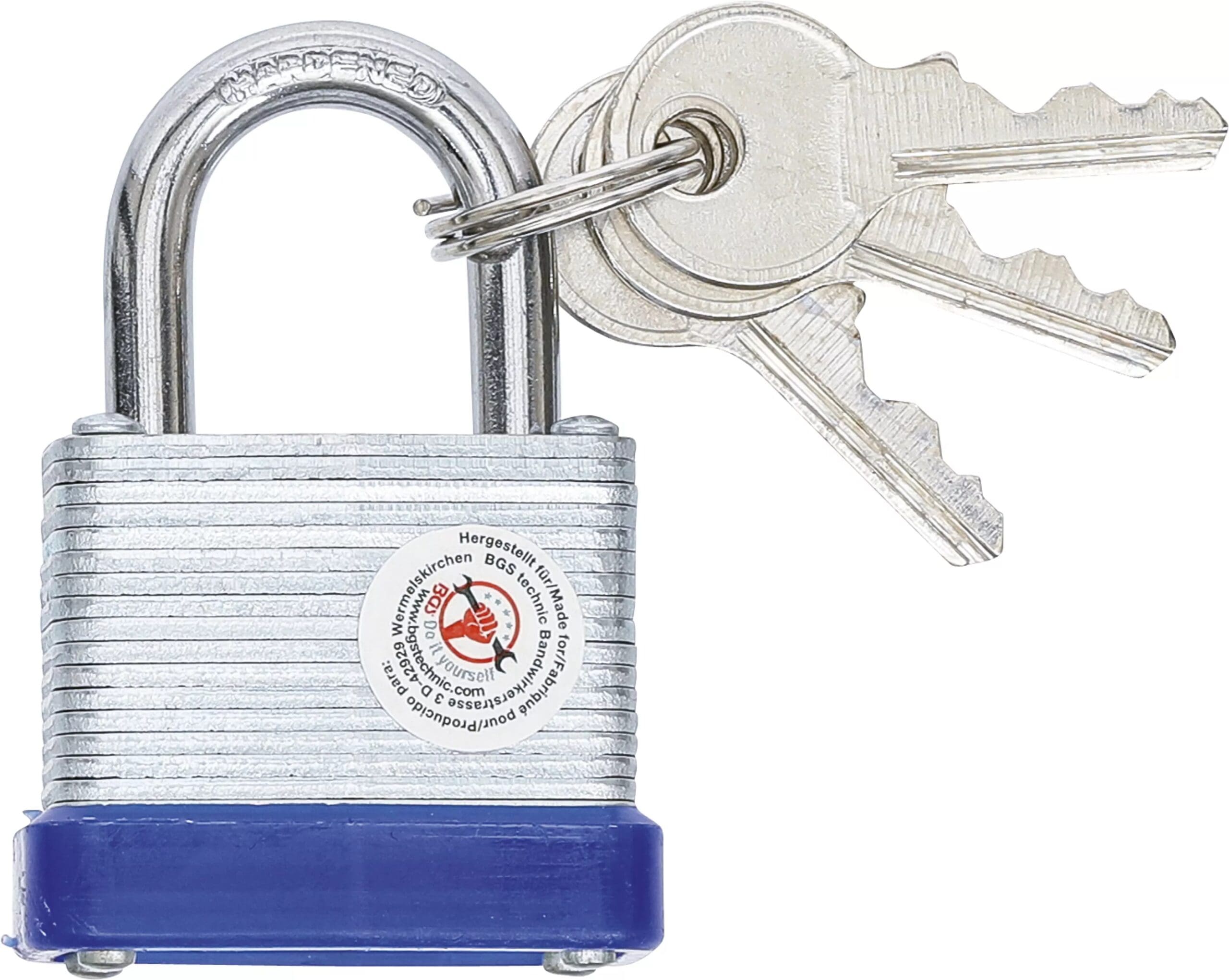 BGS technic Cadenas de sécurité | 30 mm