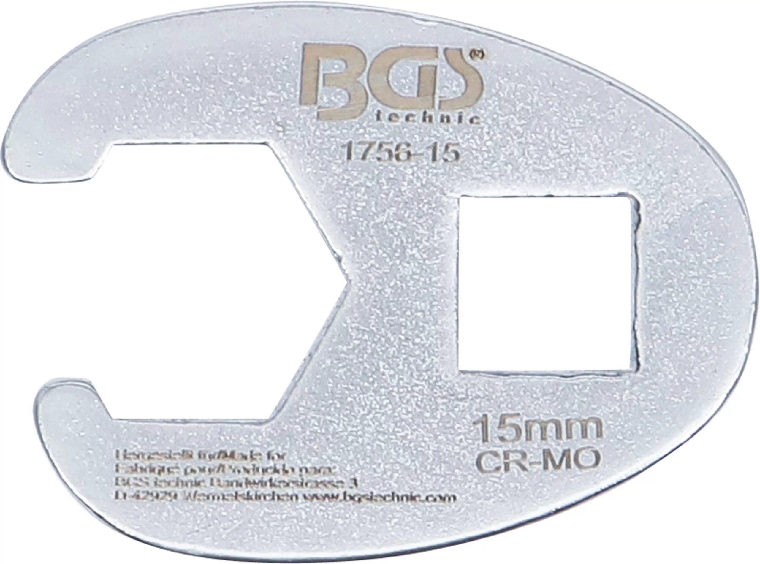 BGS technic Clé col de cygne | 10 mm (3/8) | 15 mm BGS technic Clé col de cygne | 10 mm (3/8) | 15 mm