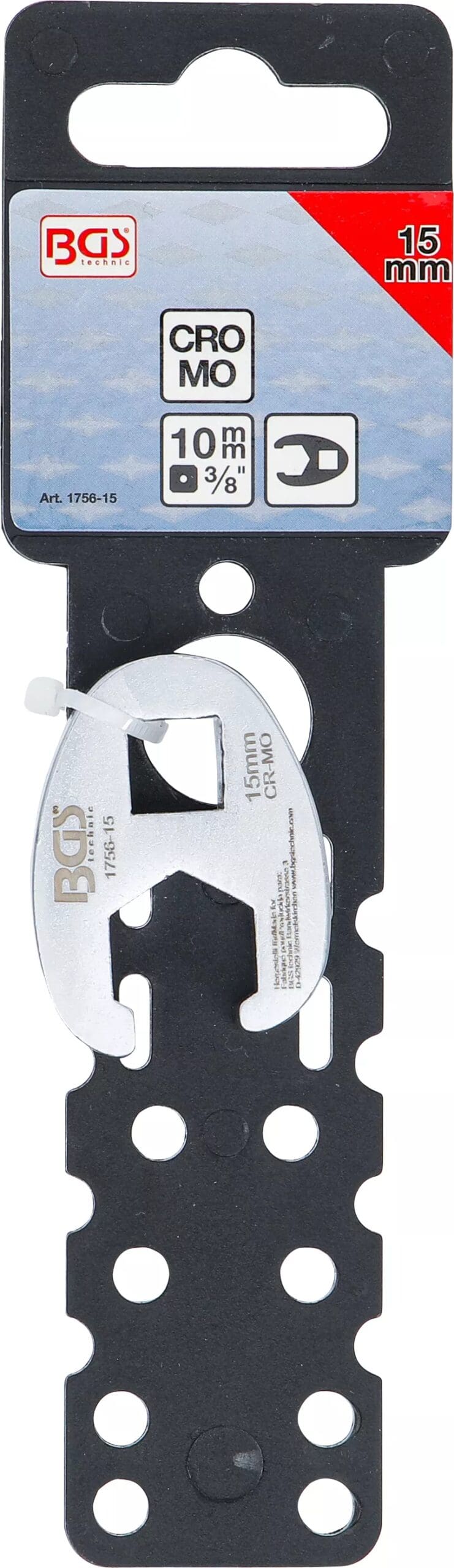 BGS technic Clé col de cygne | 10 mm (3/8) | 15 mm BGS technic Clé col de cygne | 10 mm (3/8) | 15 mm