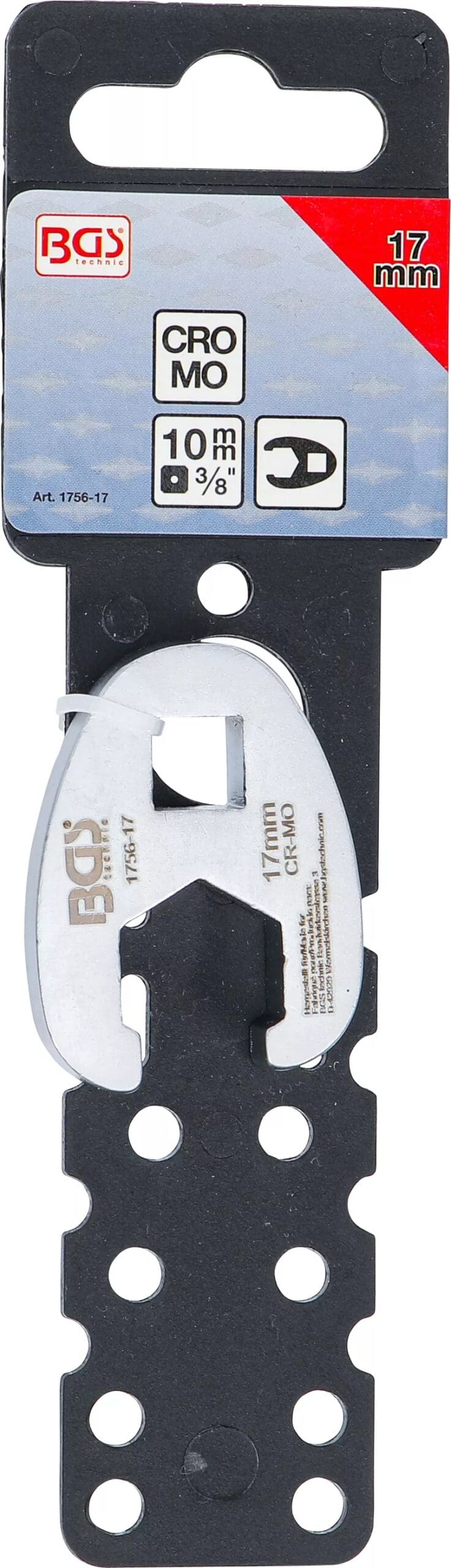 BGS technic Clé col de cygne | 10 mm (3/8) | 17 mm BGS technic Clé col de cygne | 10 mm (3/8) | 17 mm