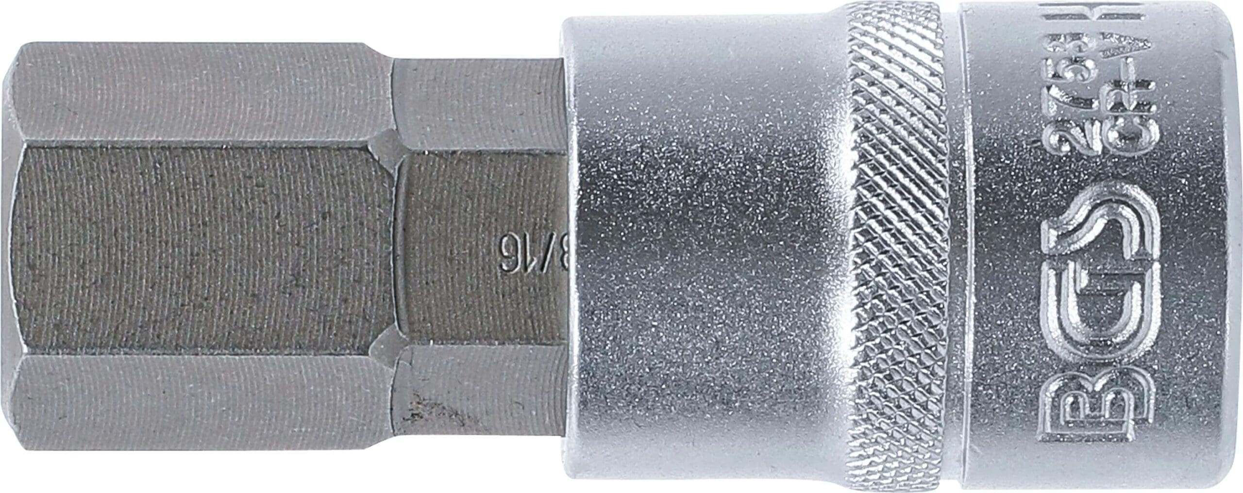 5 mm (1/2") | hexagone femelle 13/16" 5 mm (1/2") | hexagone femelle 13/16"