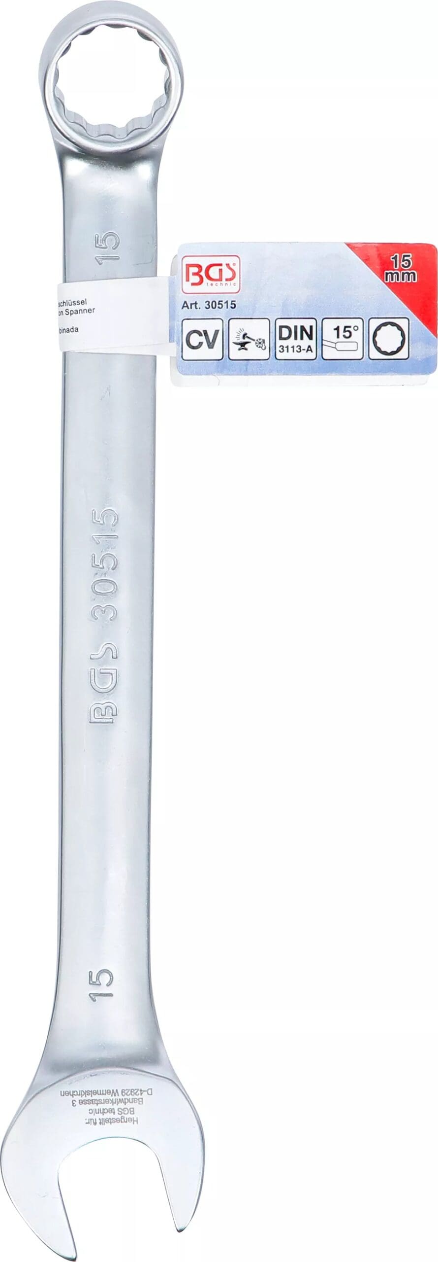 BGS technic Clé mixte | 15 mm BGS technic Clé mixte | 15 mm