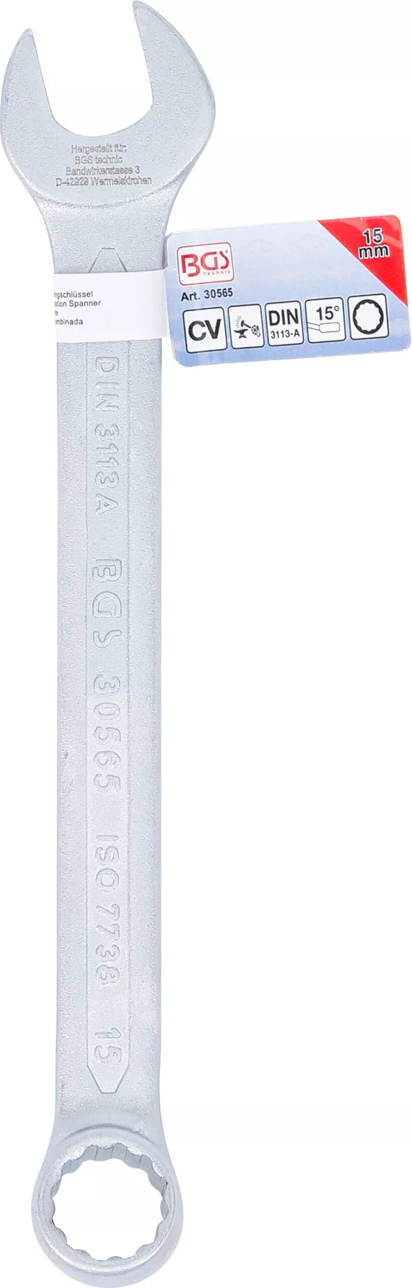 BGS technic Clé mixte | 15 mm BGS technic Clé mixte | 15 mm