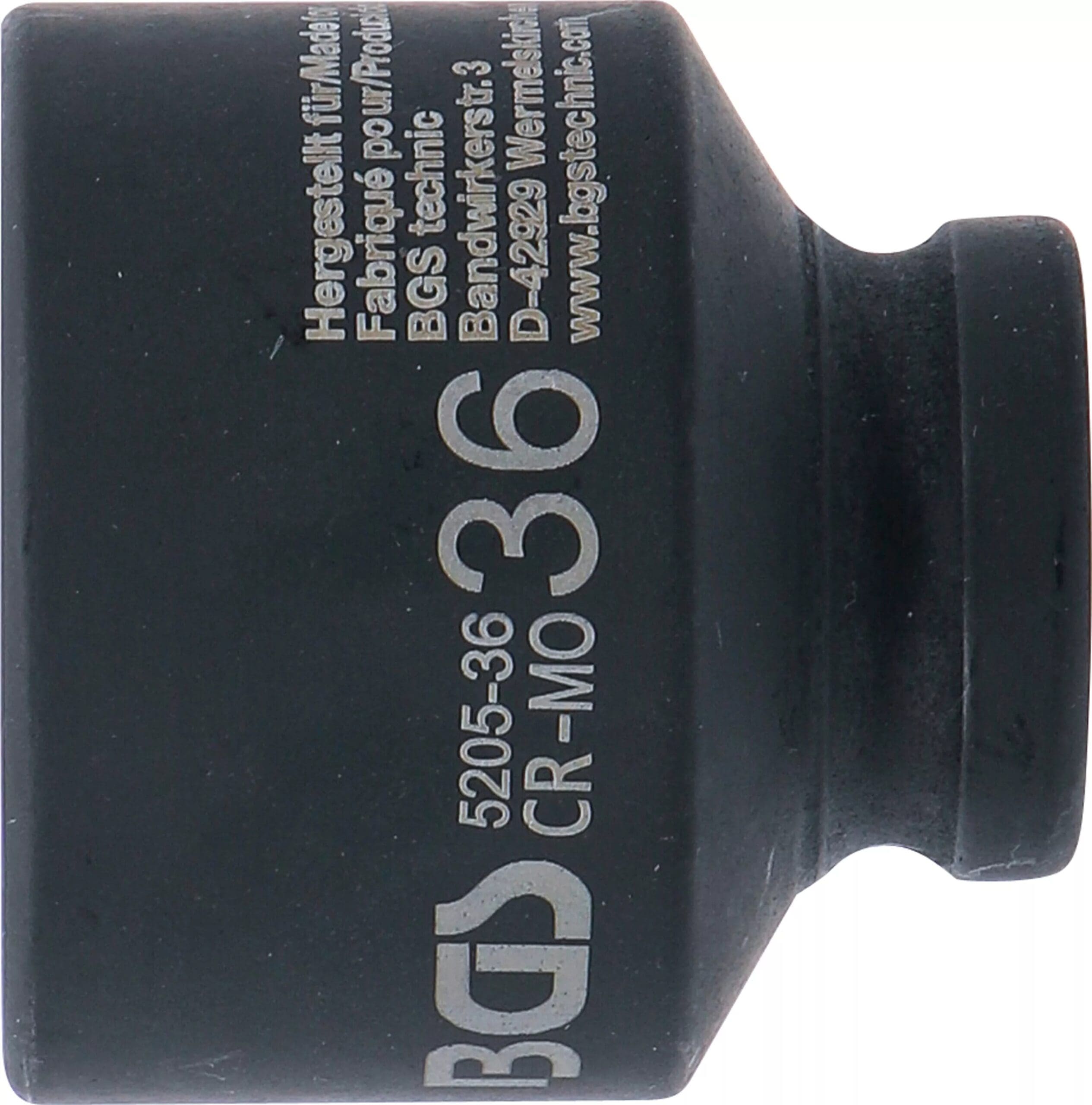 5 mm (1/2") | 36 mm 5 mm (1/2") | 36 mm