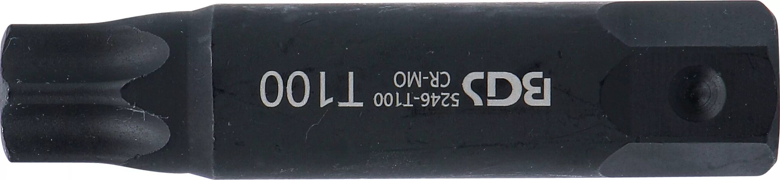 BGS technic Embout | Longueur 100 mm | 22 mm | profil T (pour Torx) T100 BGS technic Embout | Longueur 100 mm | 22 mm | profil T (pour Torx) T100