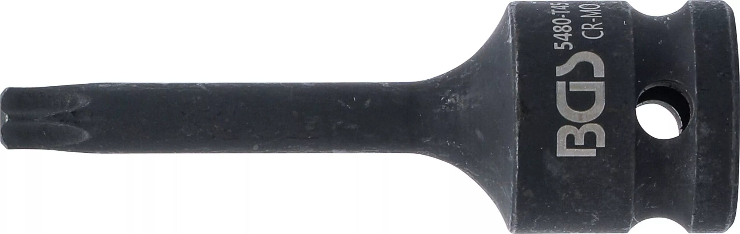 5 mm (1/2") | profil T (pour Torx) T45 5 mm (1/2") | profil T (pour Torx) T45