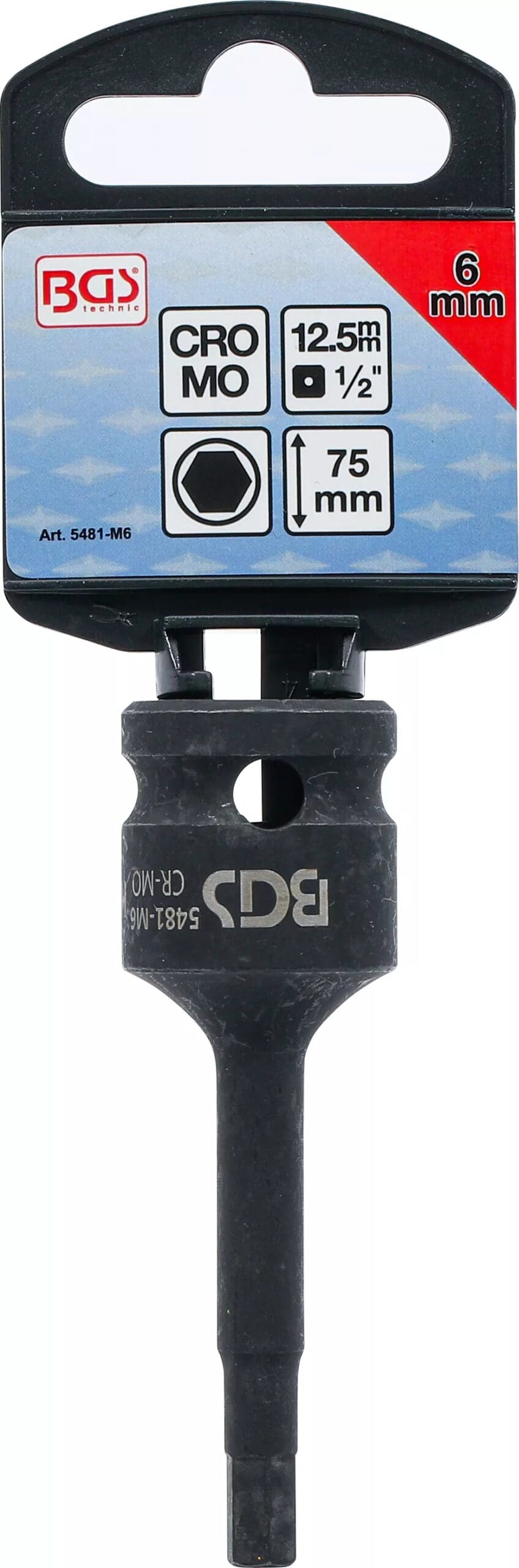 5 mm (1/2") | six pans intérieurs 6 mm 5 mm (1/2") | six pans intérieurs 6 mm