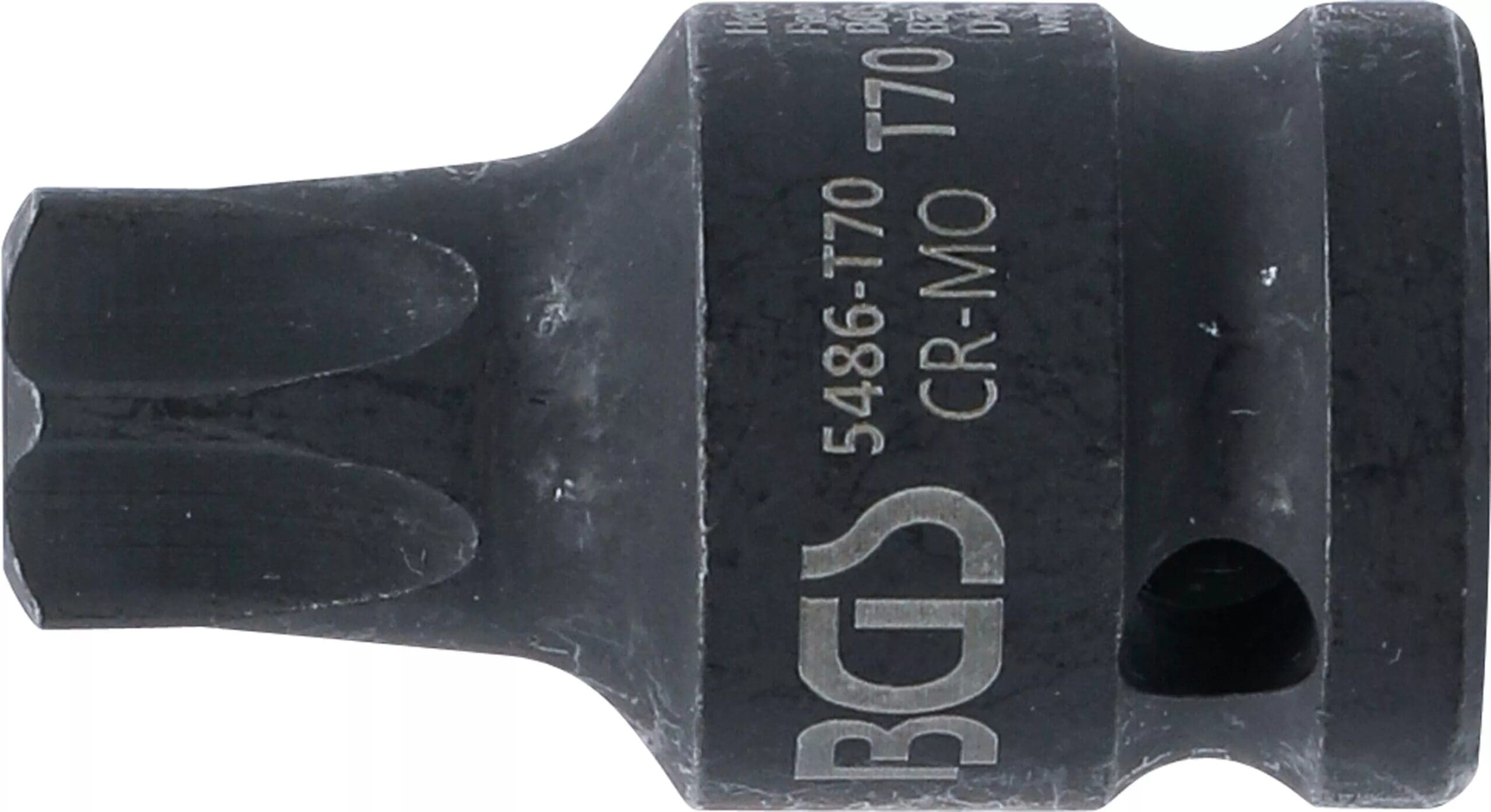 5 mm (1/2") | profil T (pour Torx) T70 5 mm (1/2") | profil T (pour Torx) T70