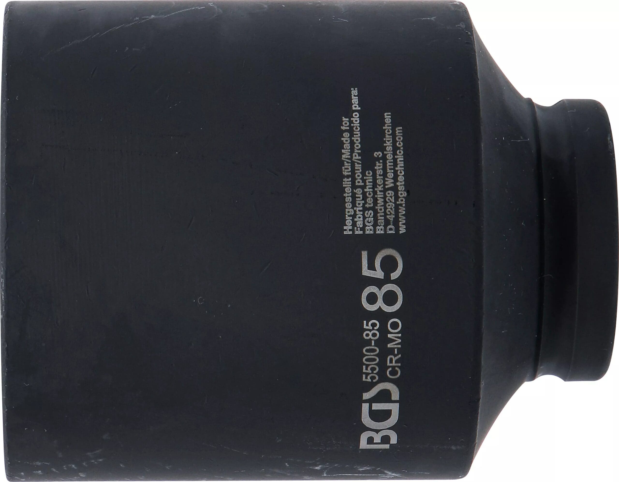 longue | 25 mm (1") | 85 mm longue | 25 mm (1") | 85 mm