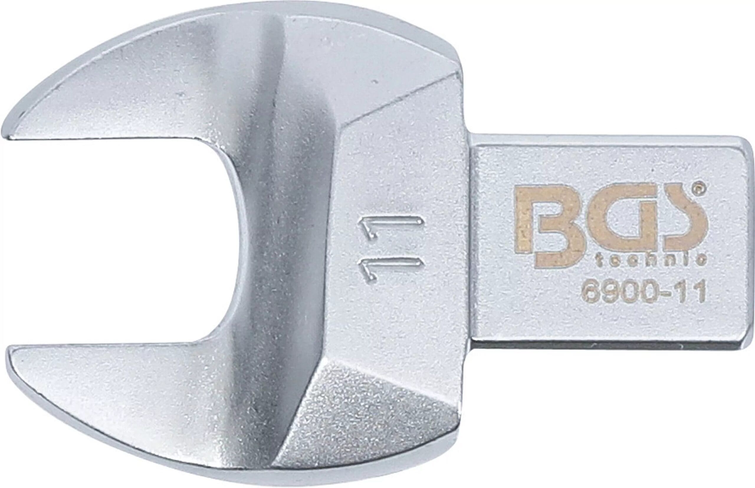 BGS technic Clé plate | 11 mm | Empreinte 9 x 12 mm BGS technic Clé plate | 11 mm | Empreinte 9 x 12 mm