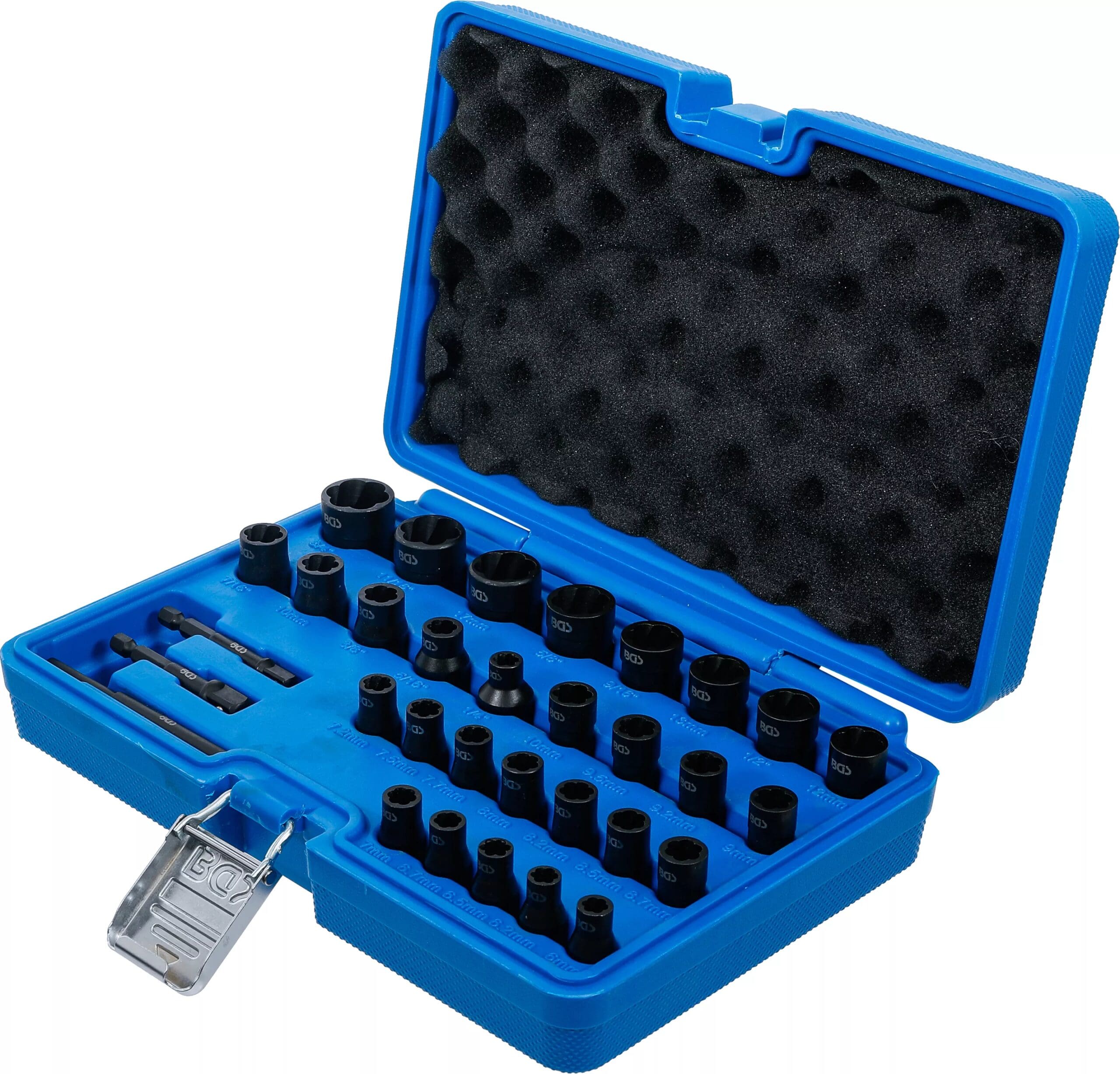 BGS technic Jeu de douilles spiralées/extracteur de vis | 6 BGS technic Jeu de douilles spiralées/extracteur de vis | 6