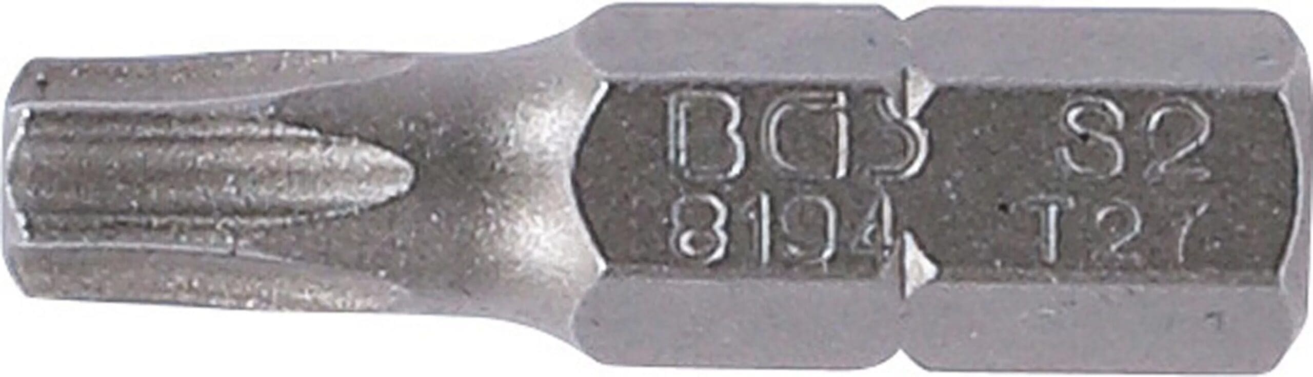 3 mm (1/4") | profil T (pour Torx) T27 3 mm (1/4") | profil T (pour Torx) T27