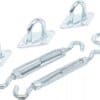 BGS technic Jeu de montage de voiles d’ombrage | 6 pcs.