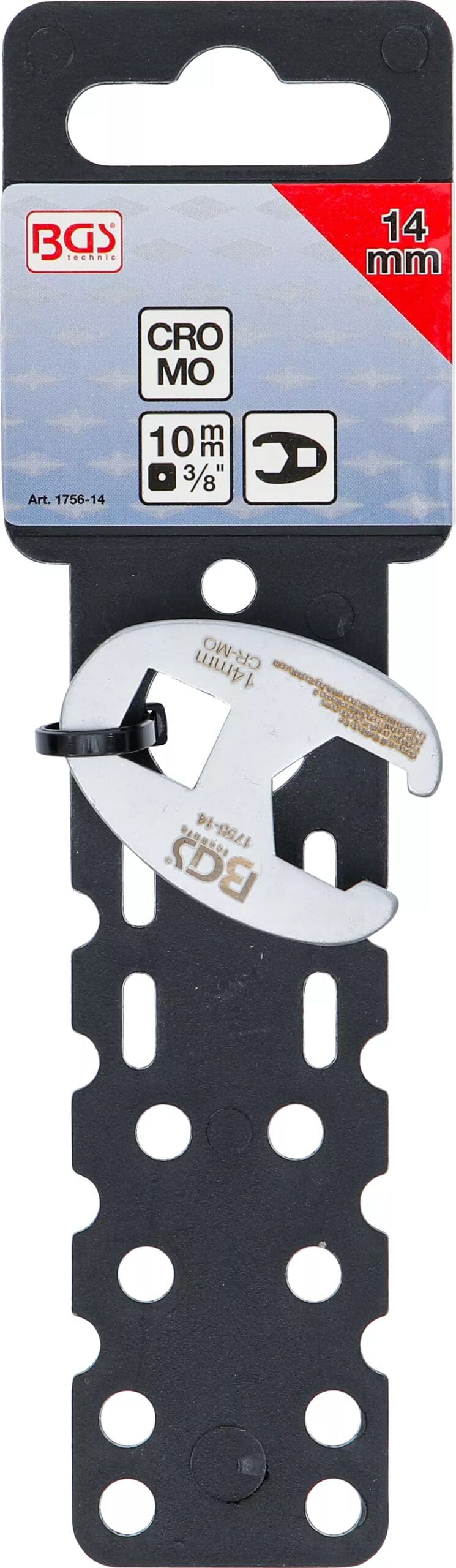 BGS technic Clé col de cygne | 10 mm (3/8) | 14 mm BGS technic Clé col de cygne | 10 mm (3/8) | 14 mm