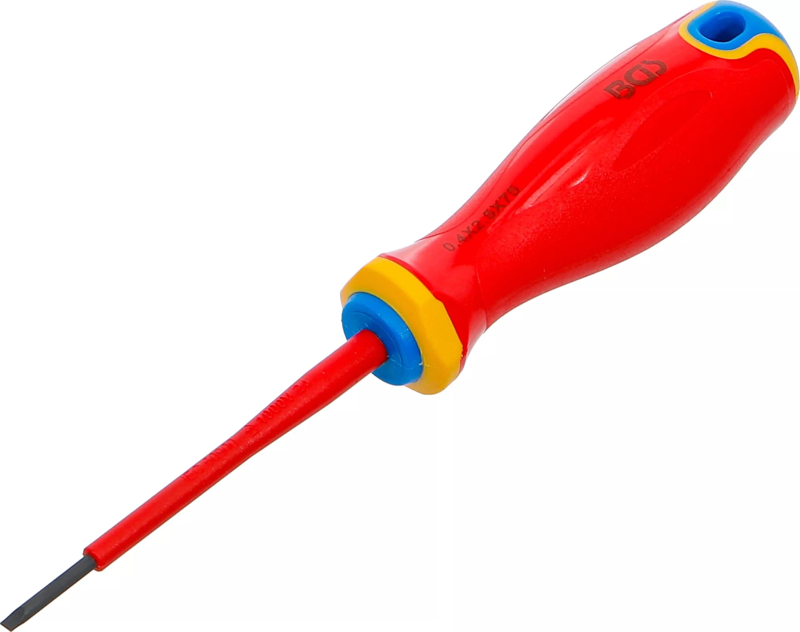 BGS technic Tournevis VDE | pointe extra fine | plat 2