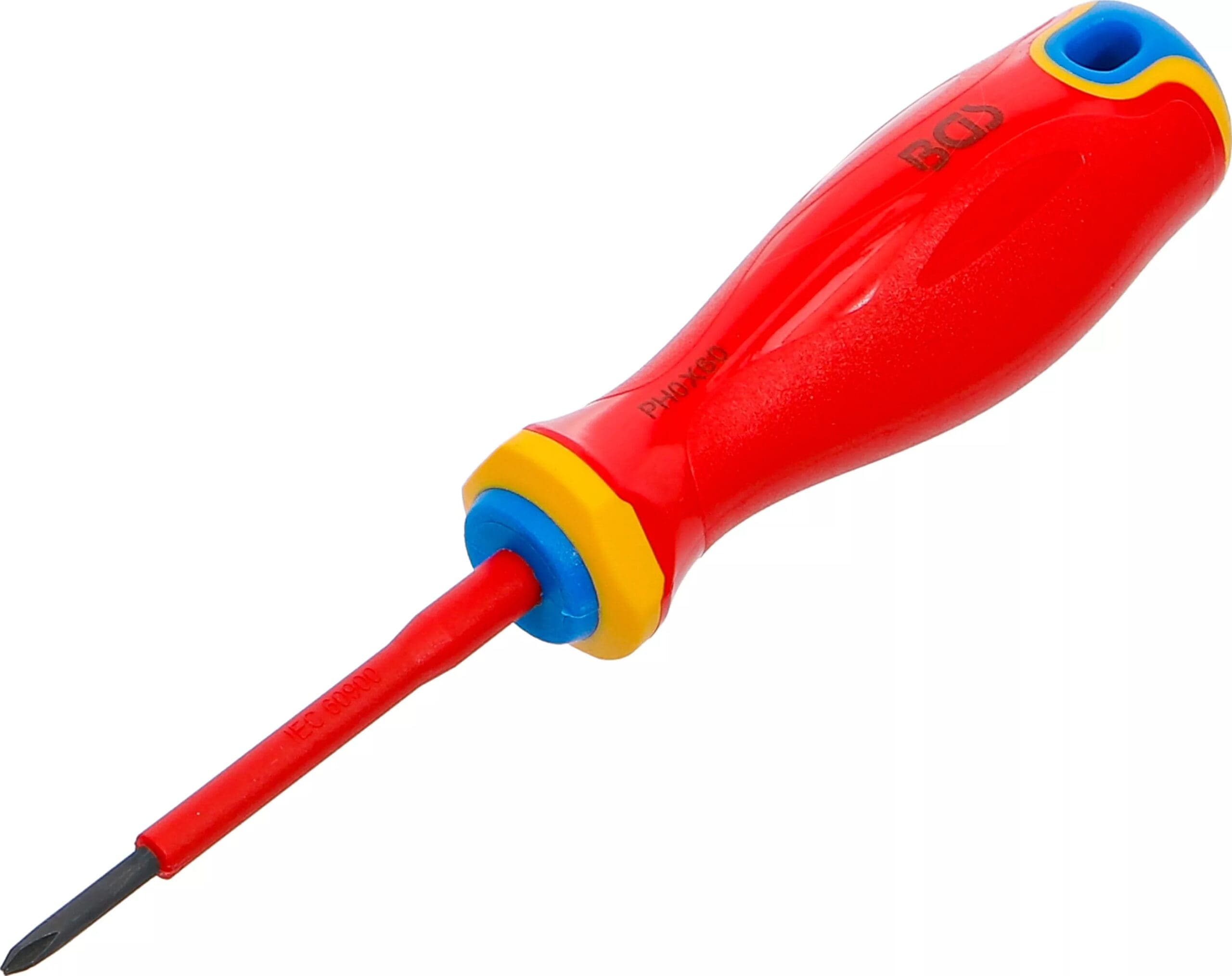 BGS technic Tournevis VDE | pointe extra fine | cruciforme PH0