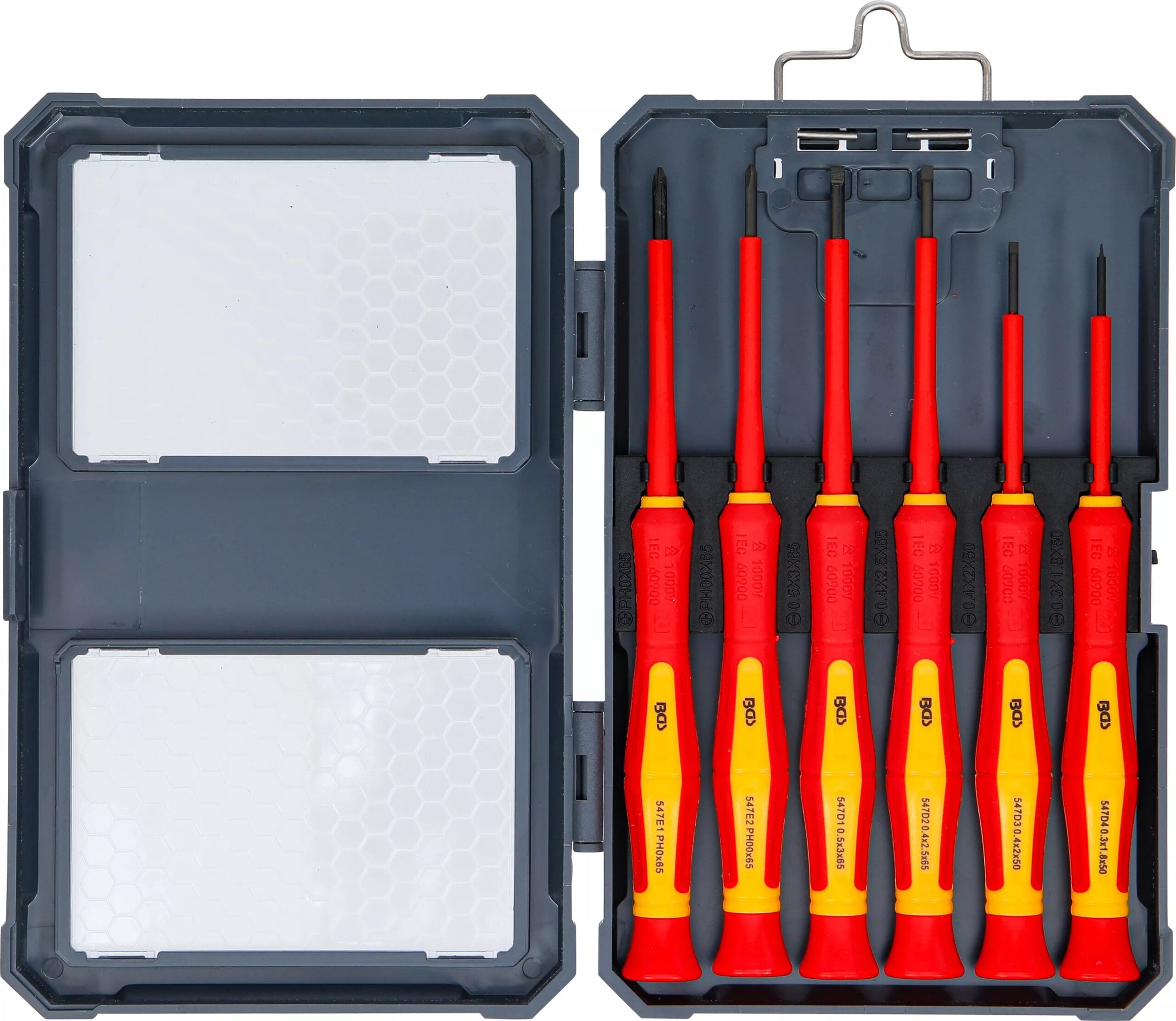 BGS technic Jeu de tournevis de précision VDE | 6 pcs.