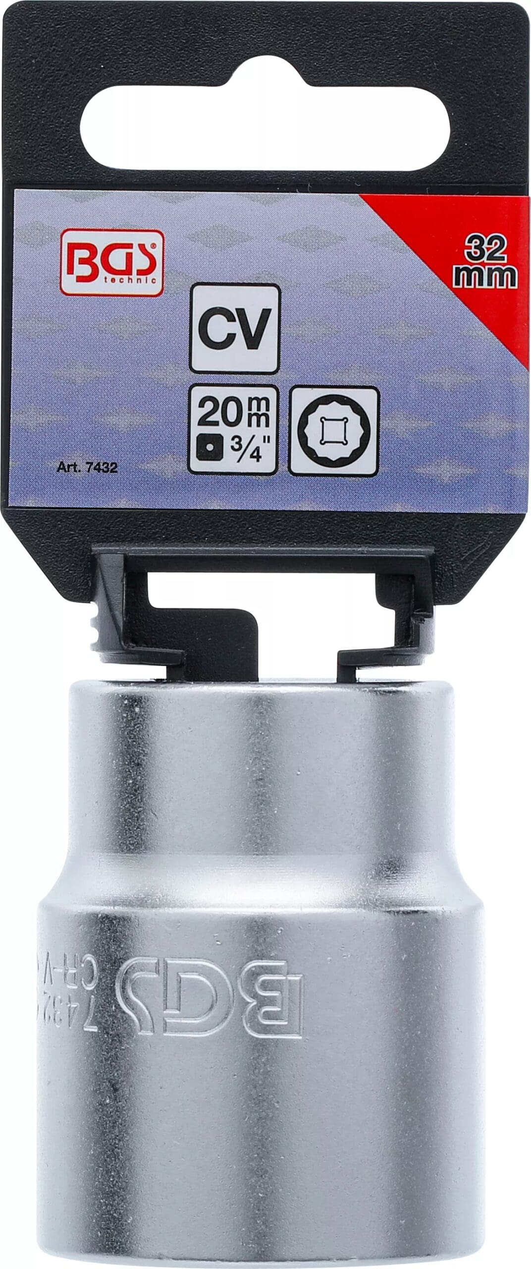 douze pans | 20 mm (3/4") | 32 mm douze pans | 20 mm (3/4") | 32 mm