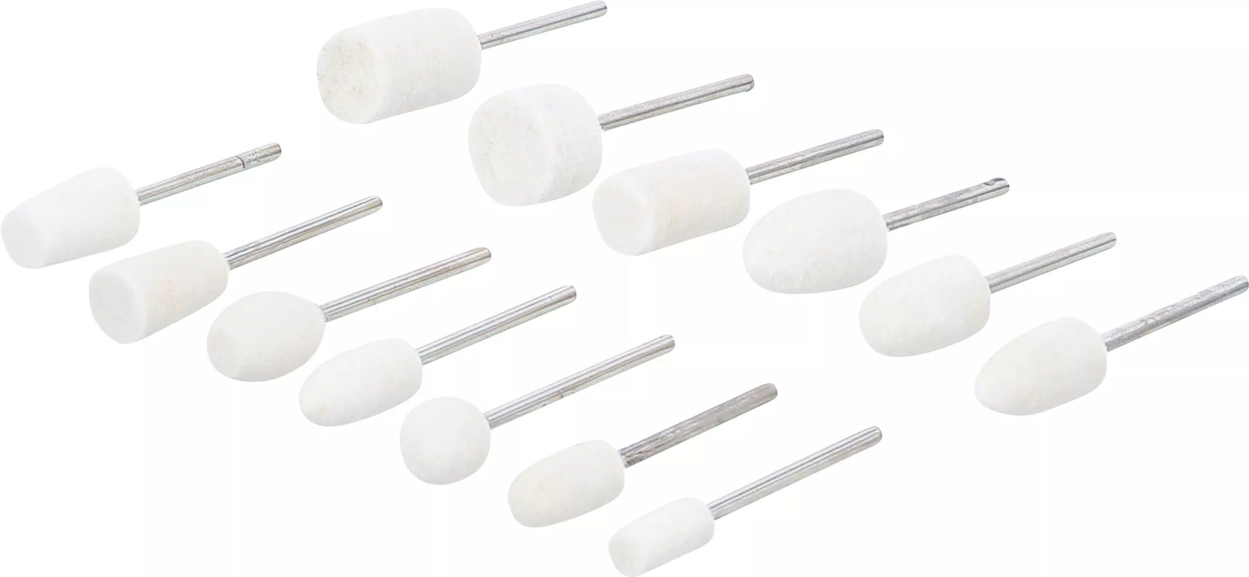 BGS technic Assortiment de têtes de polissage | 13 pièces
