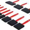 BGS technic Jeu de pinceaux en mousse / éponge | 12 pcs.