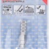 BGS technic Raccord rapide à air comprimé avec raccord de tuyau 10 mm