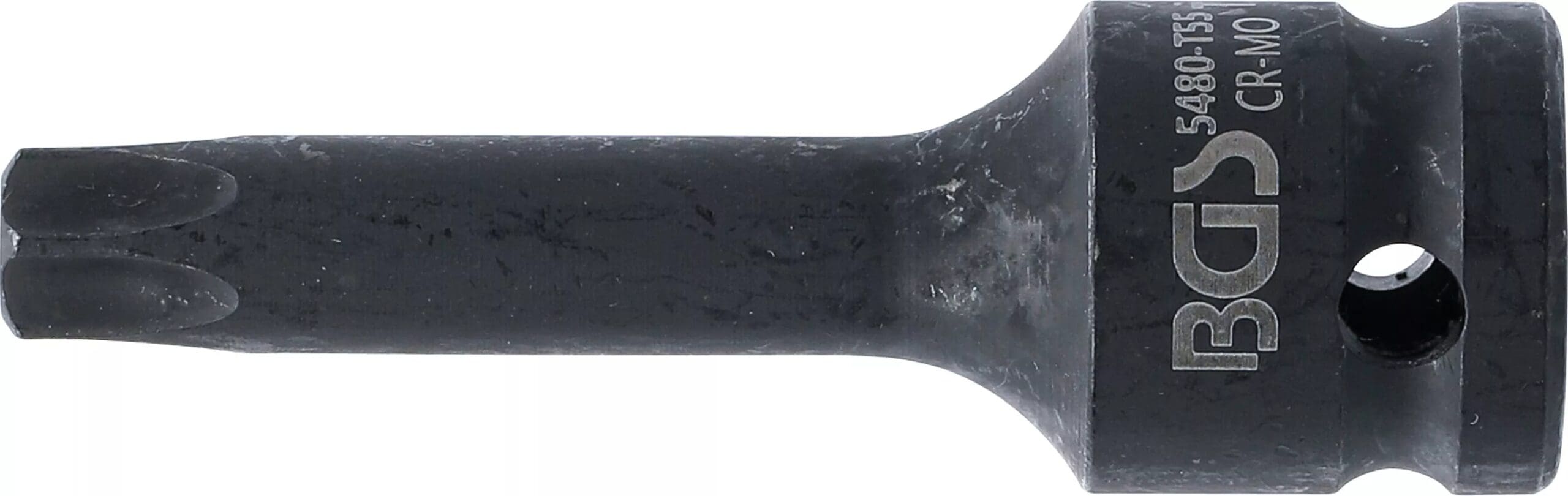 5 mm (1/2") | profil T (pour Torx) T55 5 mm (1/2") | profil T (pour Torx) T55