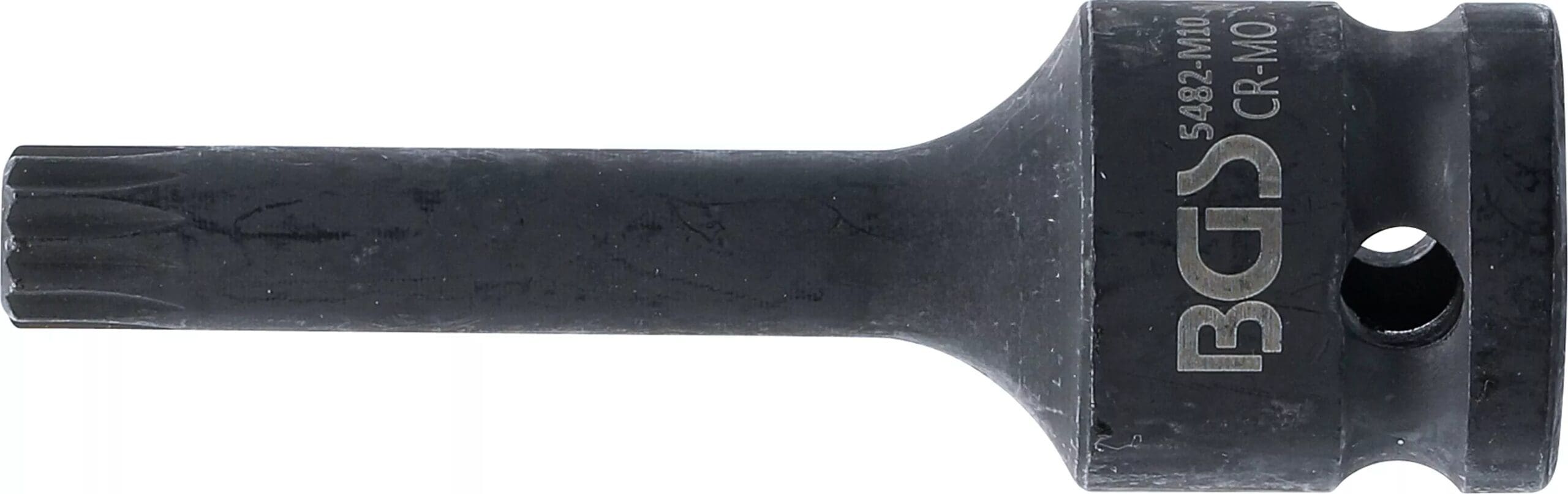 5 mm (1/2") | denture multiple intérieure (pour XZN) M10 5 mm (1/2") | denture multiple intérieure (pour XZN) M10