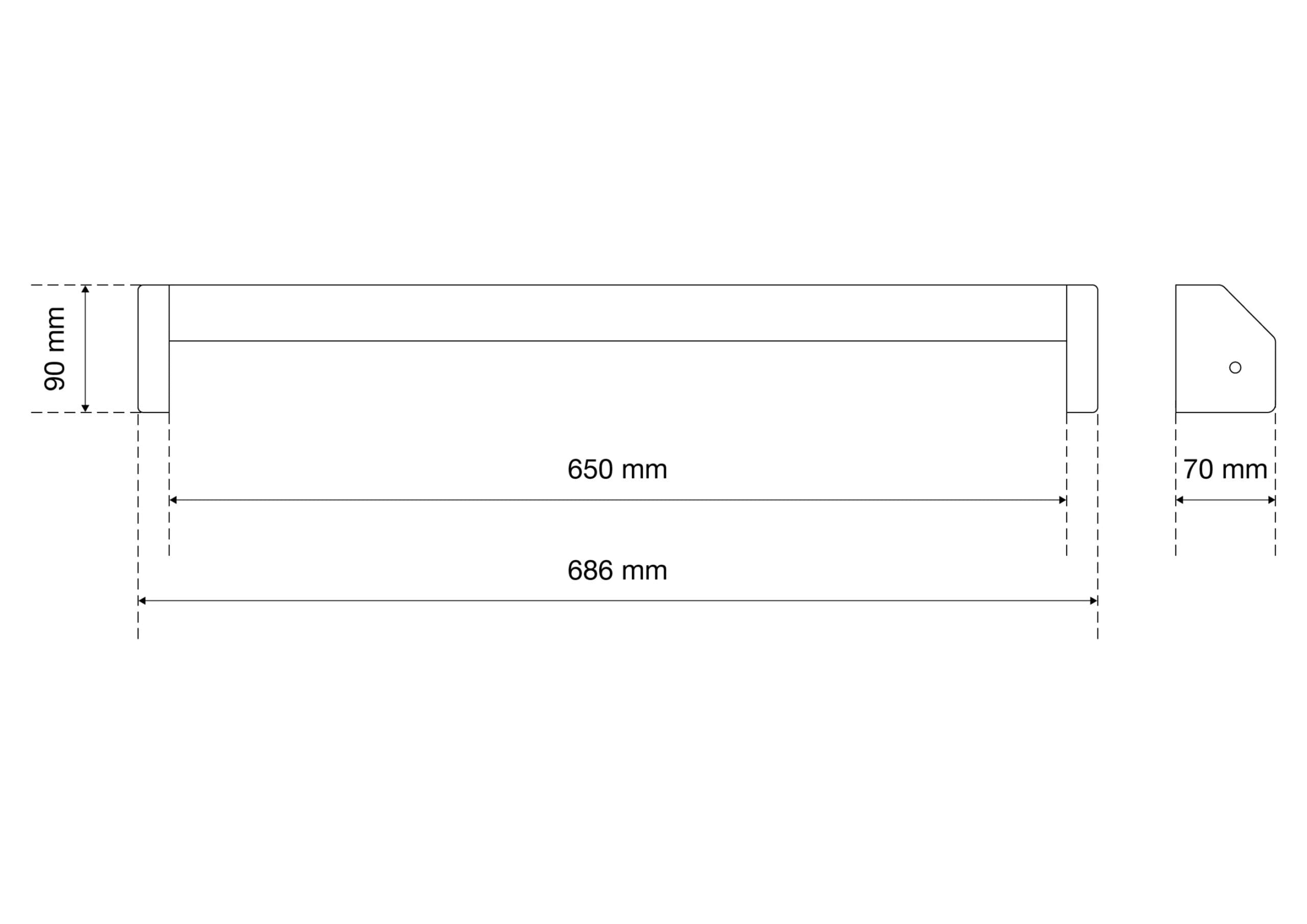 BGS technic Barre de connexion | partie inférieure BGS technic Barre de connexion | partie inférieure