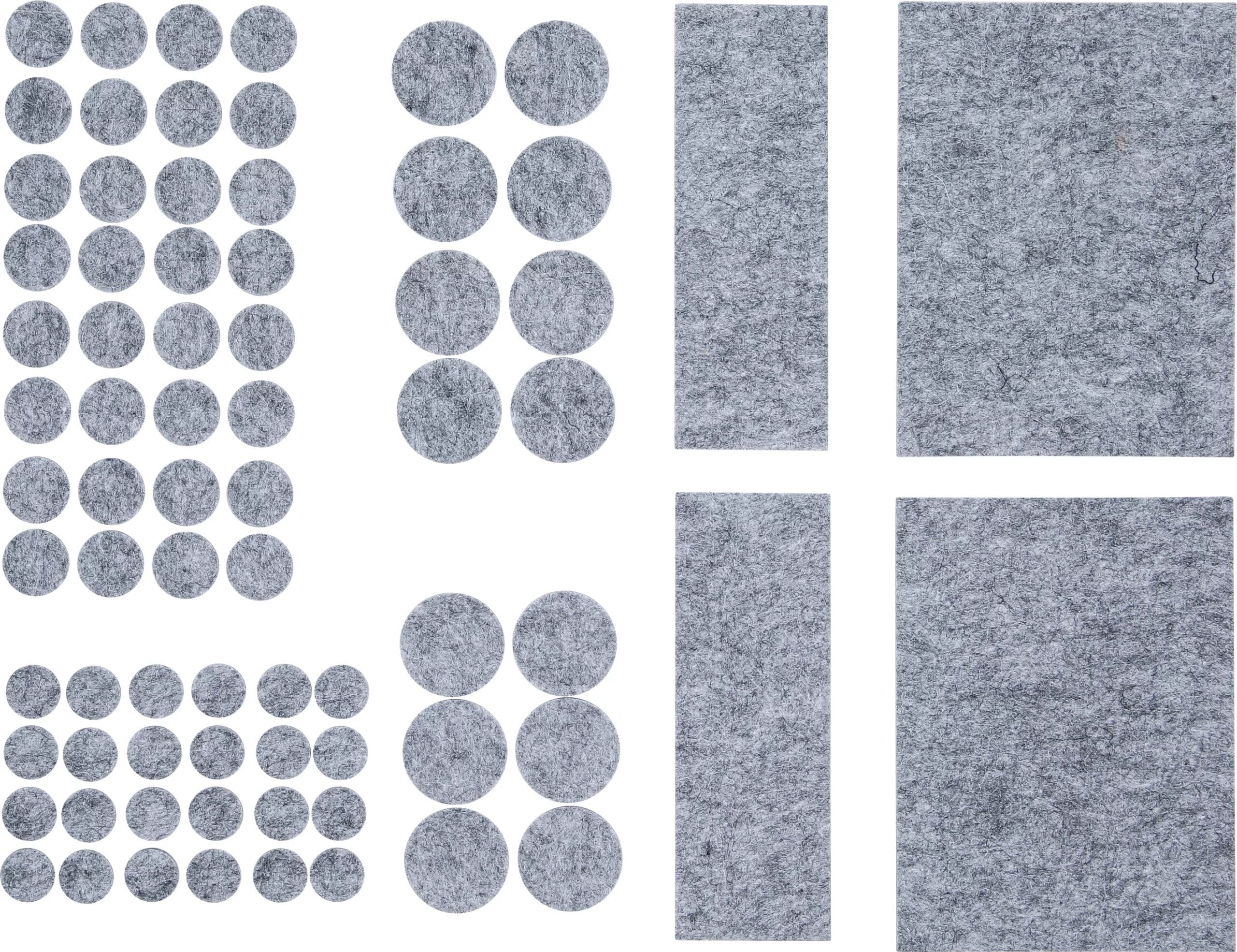 BGS technic Jeu de protections antidérapants | gris tacheté | 80 pièces BGS technic Jeu de protections antidérapants | gris tacheté | 80 pièces