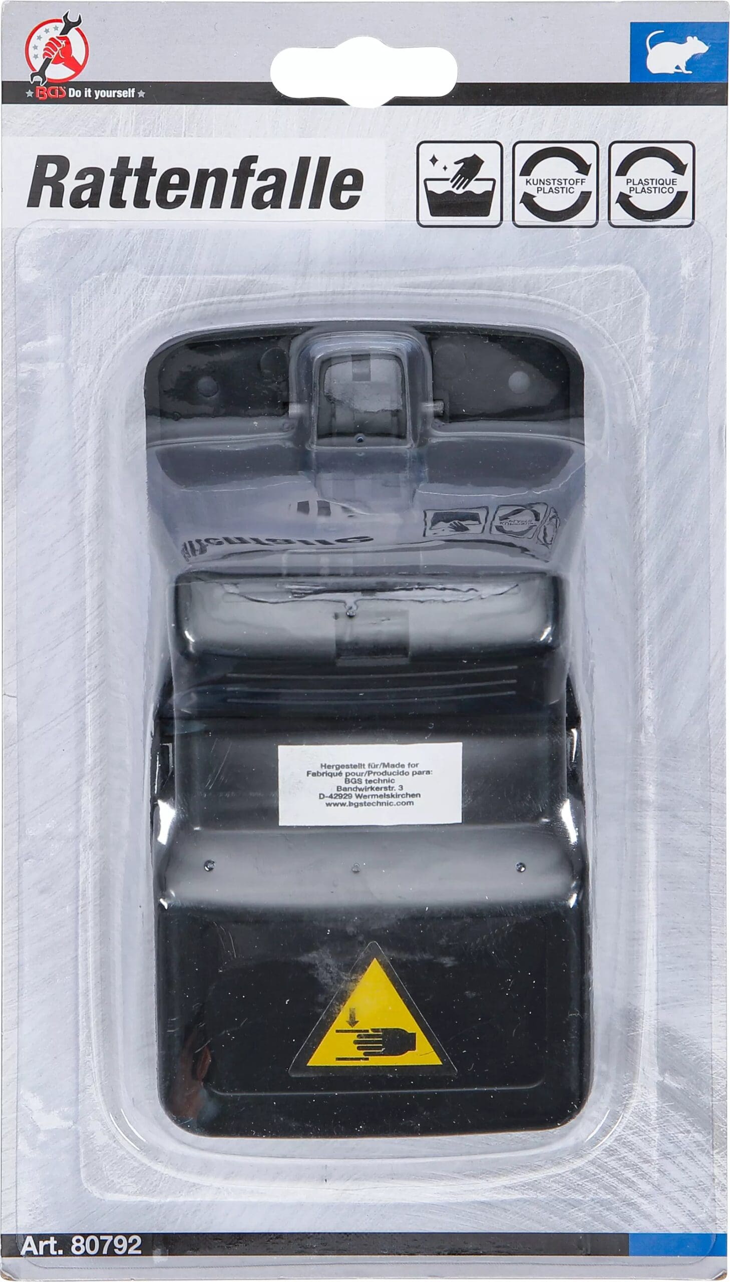 BGS technic Piège à rats | Matière plastique BGS technic Piège à rats | Matière plastique