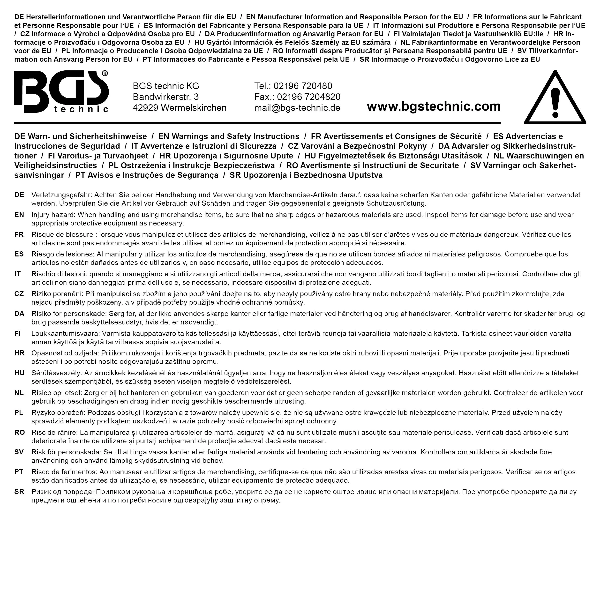 BGS technic Sweat à capuche BGS® | taille M BGS technic Sweat à capuche BGS® | taille M