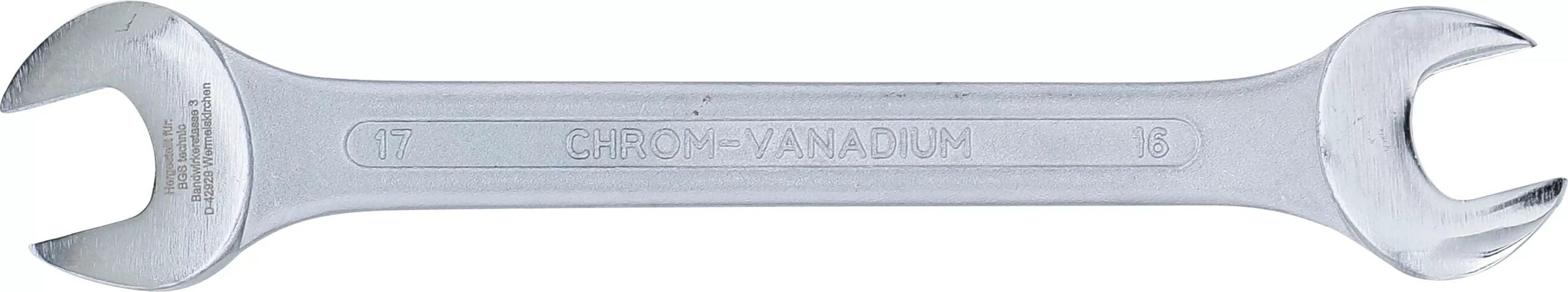 BGS technic Clé plate | 16 x 17 mm BGS technic Clé plate | 16 x 17 mm