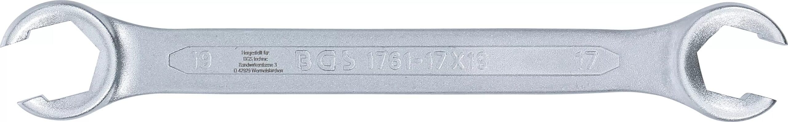 BGS technic Clé à tuyauter | 17 x 19 mm BGS technic Clé à tuyauter | 17 x 19 mm