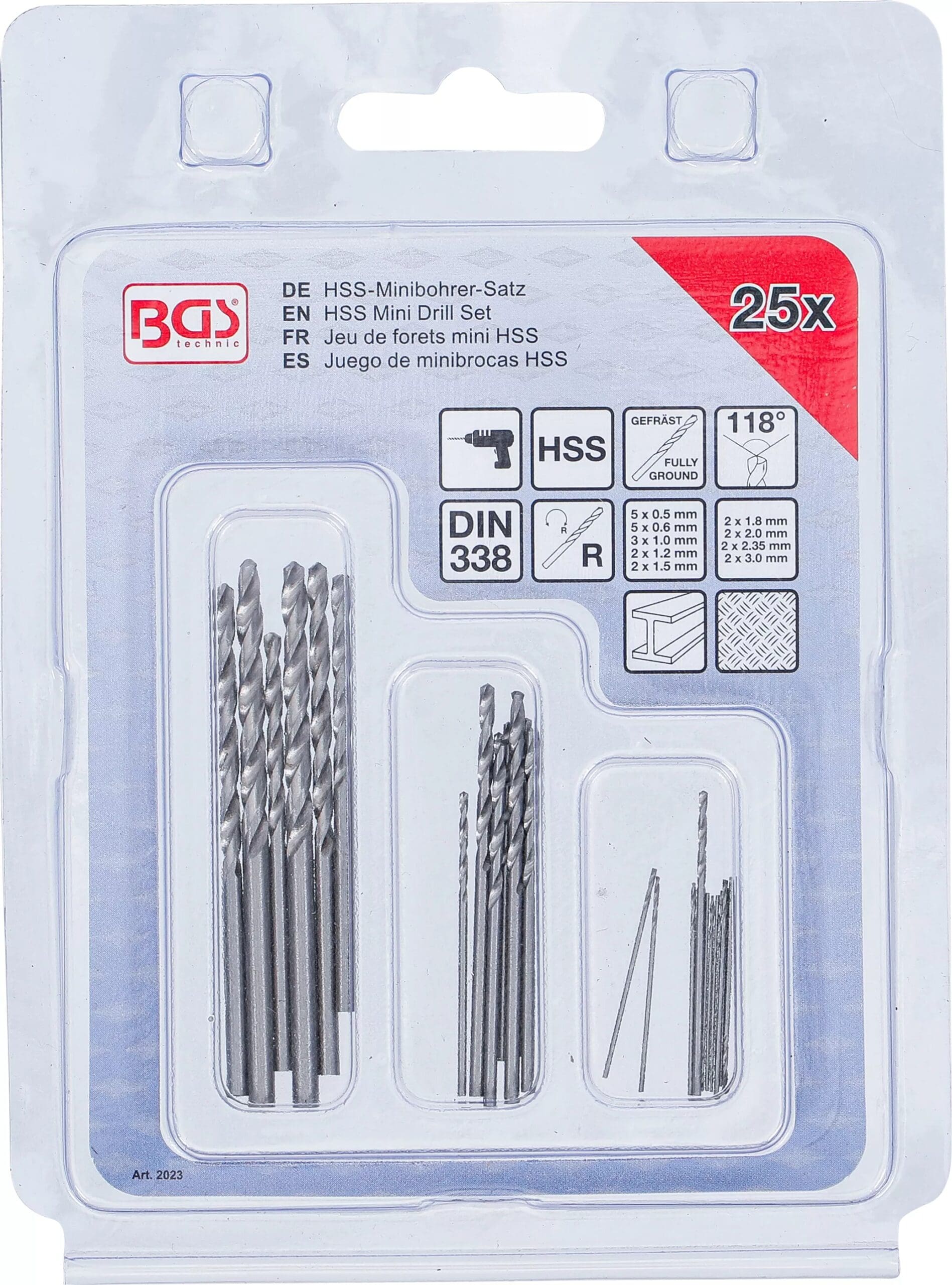 BGS technic Jeu de forets mini HSS | 0 BGS technic Jeu de forets mini HSS | 0