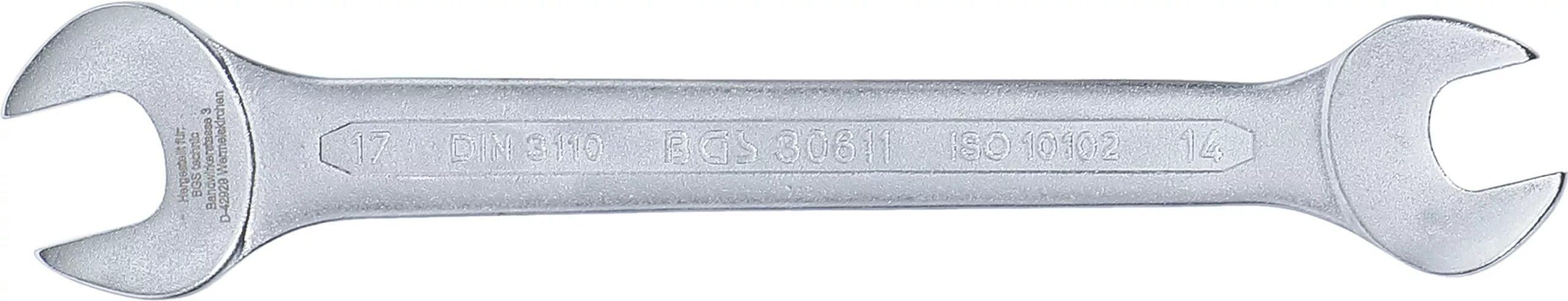 BGS technic Clé plate | 14 x 17 mm BGS technic Clé plate | 14 x 17 mm