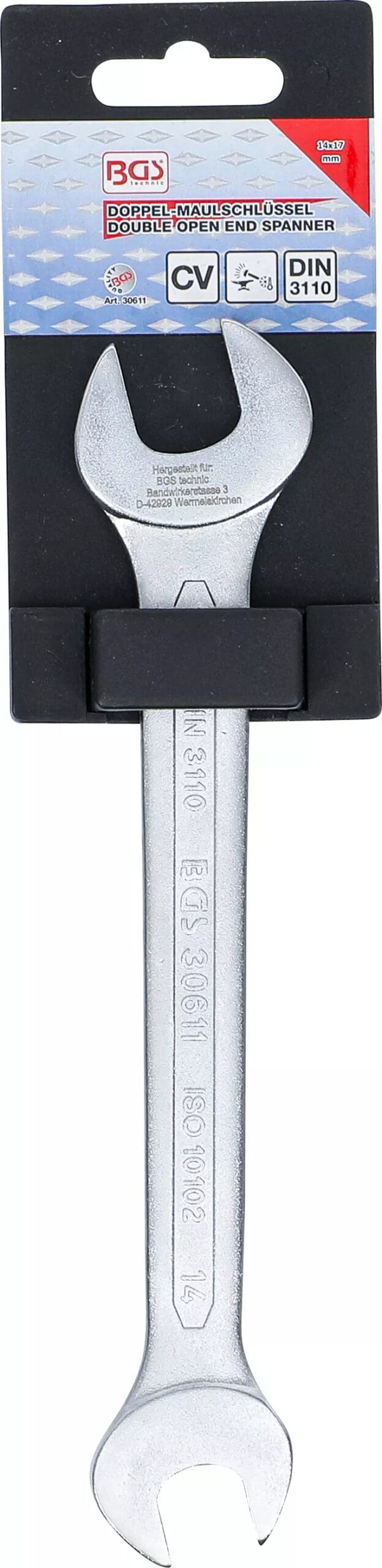 BGS technic Clé plate | 14 x 17 mm BGS technic Clé plate | 14 x 17 mm