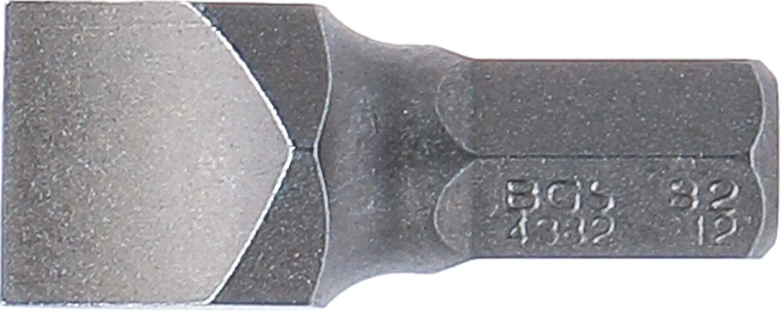 BGS technic Embout | Longueur 30 mm | 8 mm (5/16") | fente 12 mm BGS technic Embout | Longueur 30 mm | 8 mm (5/16") | fente 12 mm