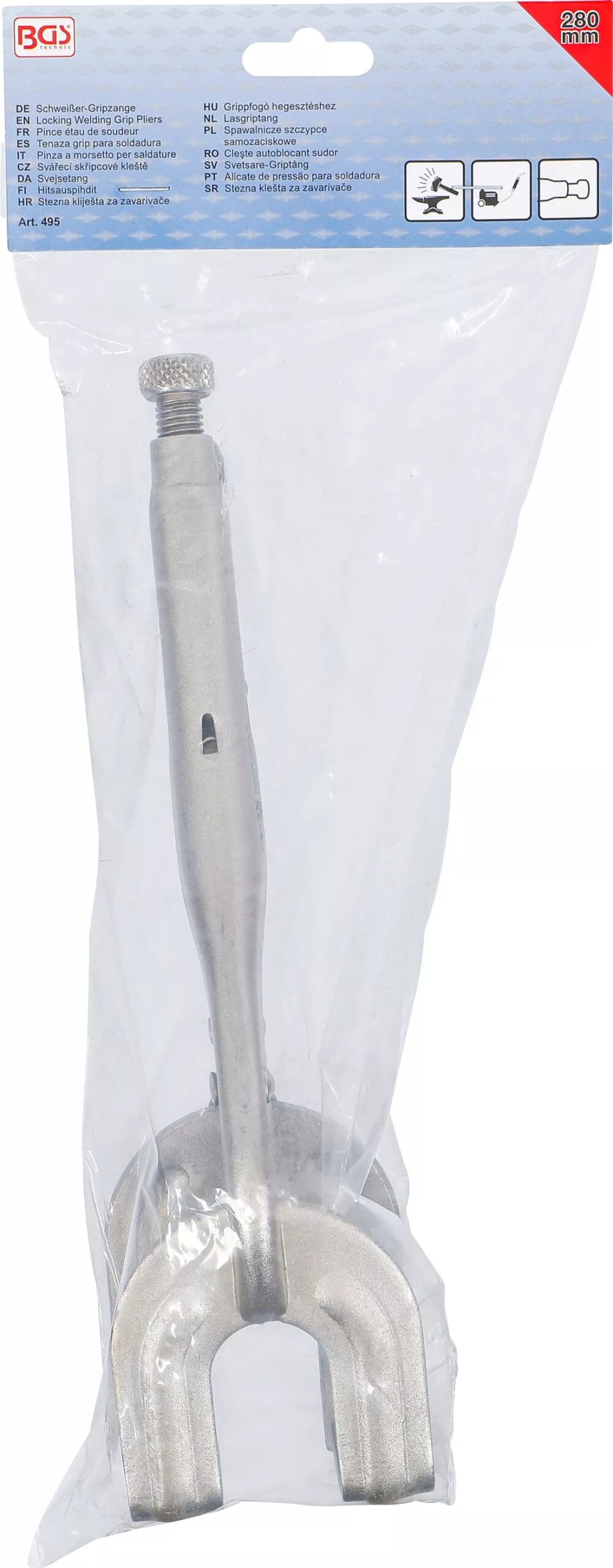 BGS technic Pince étau de soudeur | 280 mm BGS technic Pince étau de soudeur | 280 mm