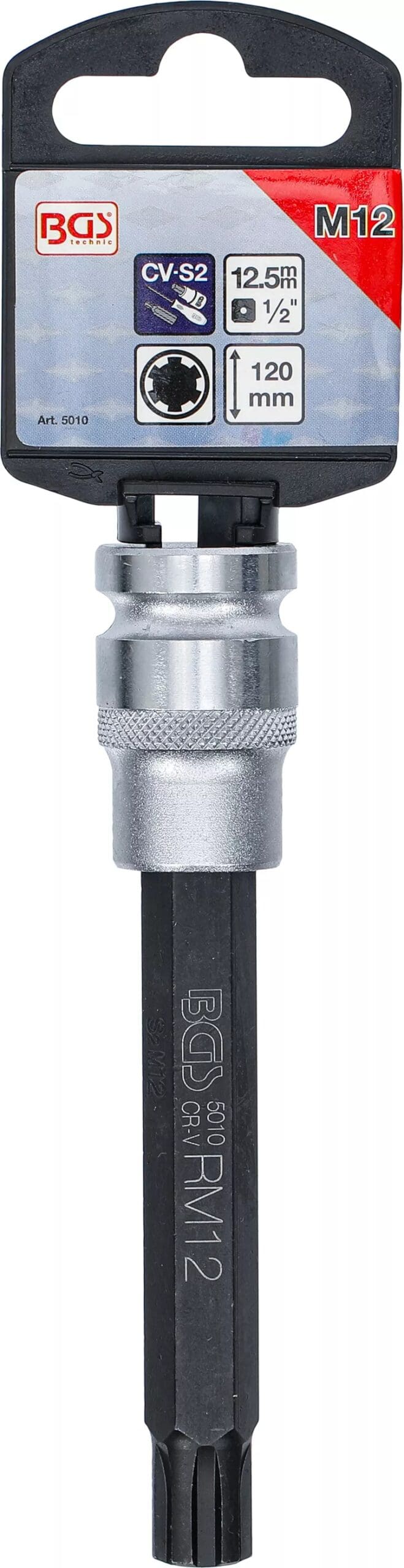 5 mm (1/2") | profil cannelé (pour RIBE) M12 5 mm (1/2") | profil cannelé (pour RIBE) M12