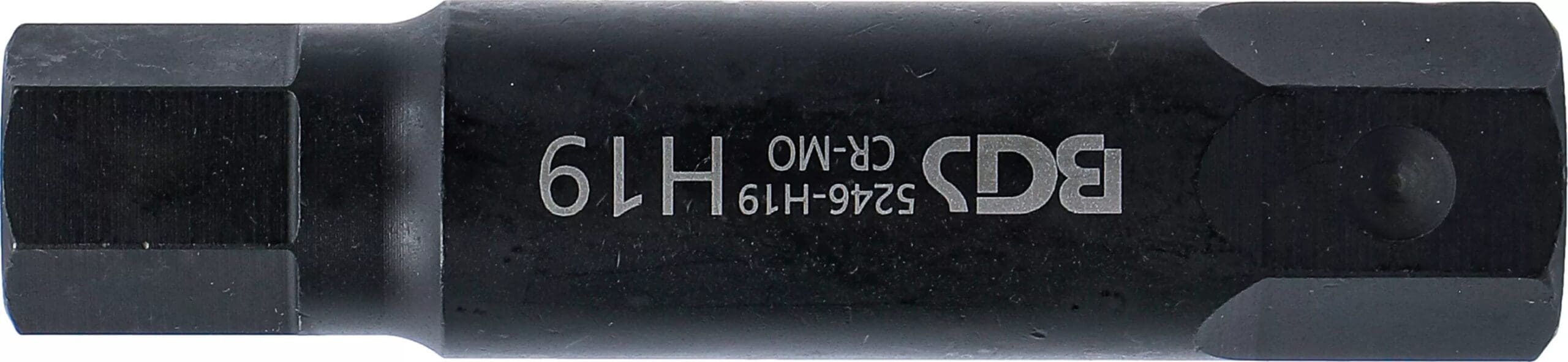 BGS technic Embout | Longueur 100 mm | 22 mm | six pans intérieurs 19 mm BGS technic Embout | Longueur 100 mm | 22 mm | six pans intérieurs 19 mm