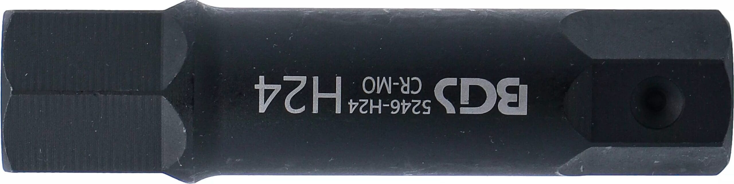BGS technic Embout | Longueur 100 mm | 22 mm | six pans intérieurs 24 mm BGS technic Embout | Longueur 100 mm | 22 mm | six pans intérieurs 24 mm