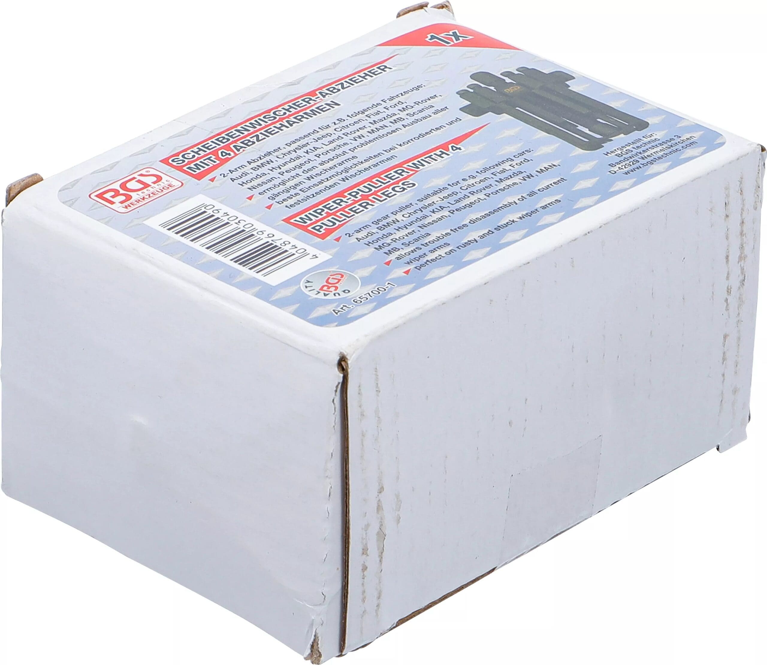 BGS technic Extracteur de bras d’essuie-glaces avec 4 griffes art. 65700 | universel | 15 - 55 mm BGS technic Extracteur de bras d’essuie-glaces avec 4 griffes art. 65700 | universel | 15 - 55 mm