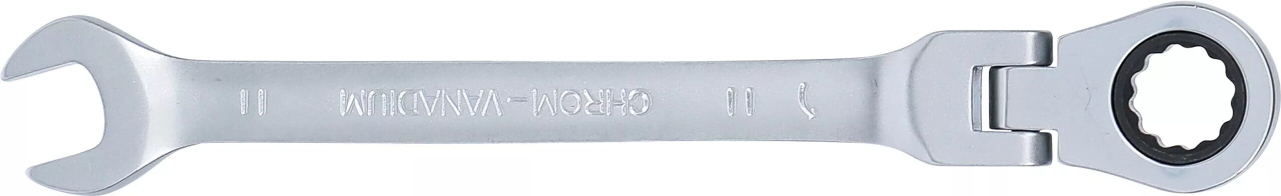 BGS technic Clé mixte à cliquet | à couder | 11 mm BGS technic Clé mixte à cliquet | à couder | 11 mm